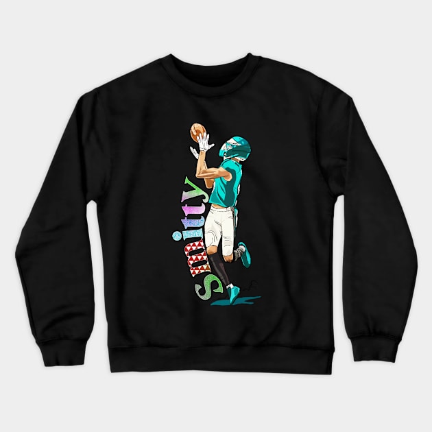 Smitty Eagles Comic Crewneck Sweatshirt by sandimarshel